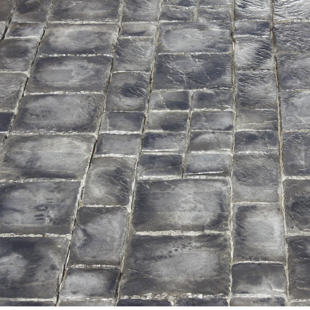 Cass Stone 100 sq. ft. Gray Concrete Paver Kit Arborb