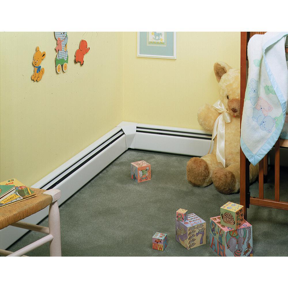 8 ft. Fully Assembled Enclosure and Element Hydronic Baseboard – Arborb