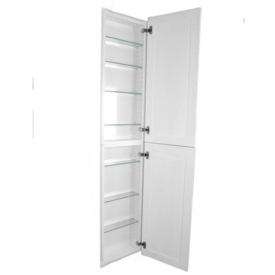 Silverton 14 in. x 50 in. x 4 in. Frameless Recessed Medicine Cabinet/Pantry - Super Arbor