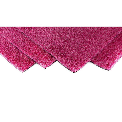 GREENLINE Pink Blend 6 ft. Wide x Cut to Length Artificial Grass - Super Arbor