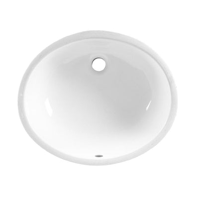 American Standard Ovalyn Undermount Bathroom Sink in White - Super Arbor