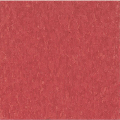 Armstrong Imperial Texture VCT 12 in. x 12 in. Maraschino Standard Excelon Commercial Vinyl Tile (45 sq. ft. / case) - Super Arbor