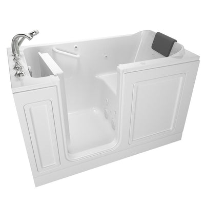 Acrylic Luxury 60 in. Left Hand Walk-In Whirlpool in White - Super Arbor