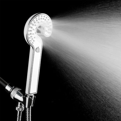 2-Spray 3.5 in. Single Wall Mount Body Spray Handheld Shower Head in Chrome - Super Arbor