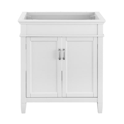 Ashburn 30 in. W x 21.63 in. D Vanity Cabinet in White - Super Arbor