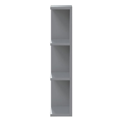 Hawthorne 6 in. W Open Shelf in Twilight Gray - Super Arbor