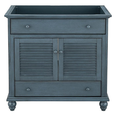 Cottage 30 in. W x 21.63 in. D Vanity Cabinet Only in Harbor Blue - Super Arbor