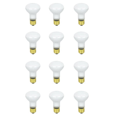 Feit Electric 45-Watt Soft White (2700K) R20 Dimmable Incandescent Flood Light Bulb Maintenance Pack (12-Pack) - Super Arbor