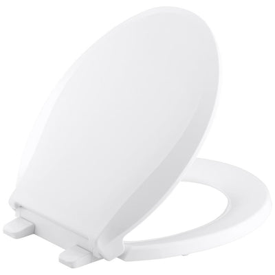 Cachet Round Closed Front Toilet Seat with Q3 Advantage in White - Super Arbor