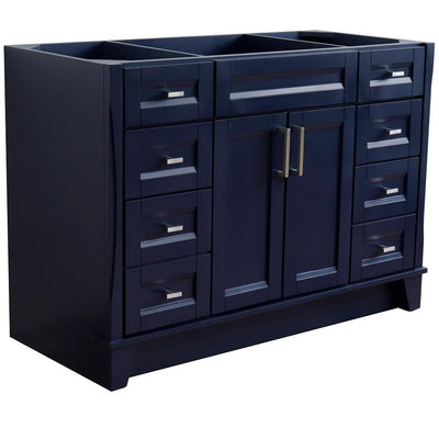 48 in. W x 21.5 in. D Single Bath Vanity Cabinet Only in Blue - Super Arbor