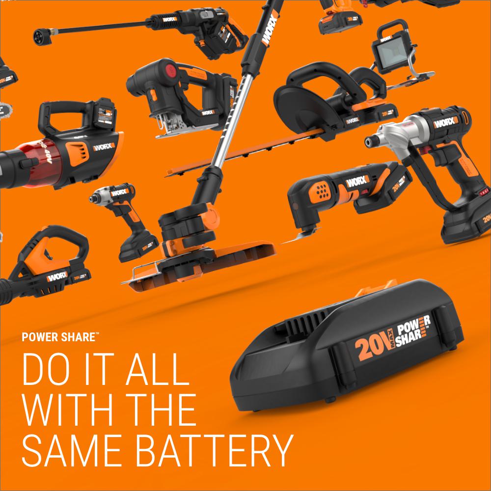 Worx 20 volt sale