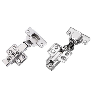 Concealed (35 mm) 110-Degree Clip-On Frameless Soft-Close Full Overlay Cabinet Hinge (12-Pair) - Super Arbor