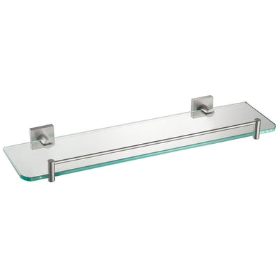 Ventus 20 in. Bathroom Shelf in Brushed Nickel - Super Arbor