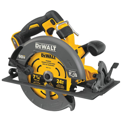 FLEXVOLT 60-Volt MAX 7-1/4 in. Cordless Brushless Circular Saw (Tool-Only) - Super Arbor