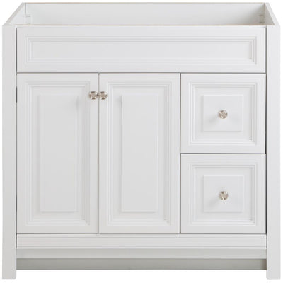 Brinkhill 36 in. W x 34 in. H x 22 in. D Bath Vanity Cabinet Only in White - Super Arbor