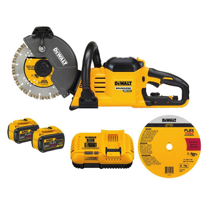 FLEXVOLT 60-Volt Lithium-Ion 9 in. Construction Saw - Super Arbor