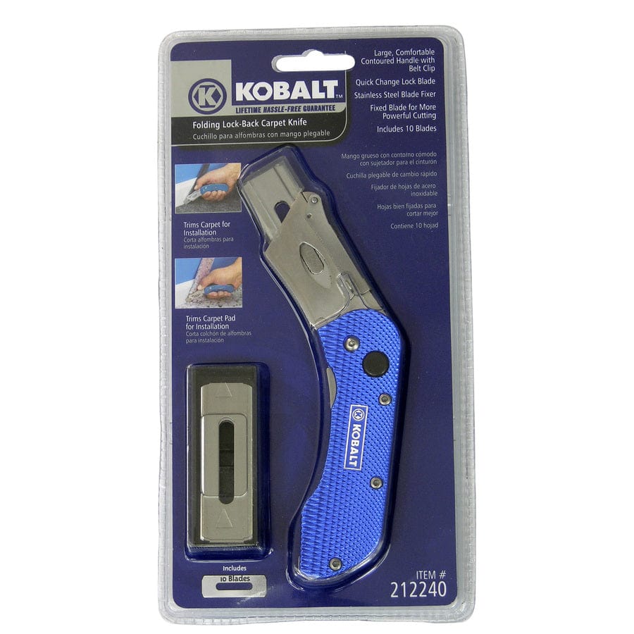 Kobalt 11-Blade Folding Utility Knife – PROARB