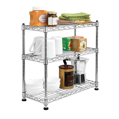 7.5 in. W x 17.5 in. D x 18.5 in. H, 3-Tier Mini Cabinet Organizer - Super Arbor