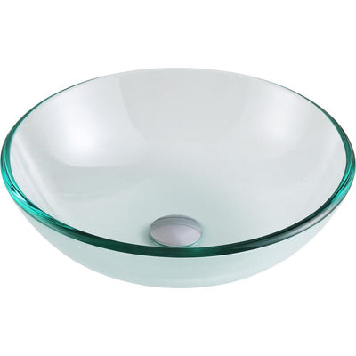 Etude Series Vessel Sink in Lustrous Clear - Super Arbor