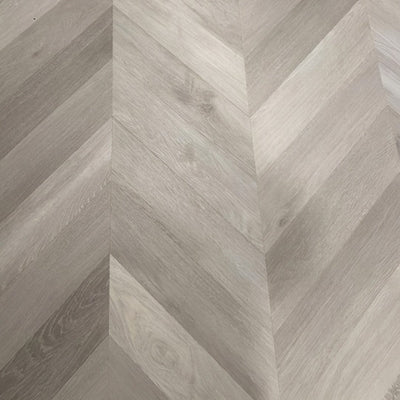 Chevron Champagne Beach Wood 12 MIL x 12 in. W x 28 in. L Click Lock Waterproof Vinyl Plank Flooring (18.9 sqft/case)