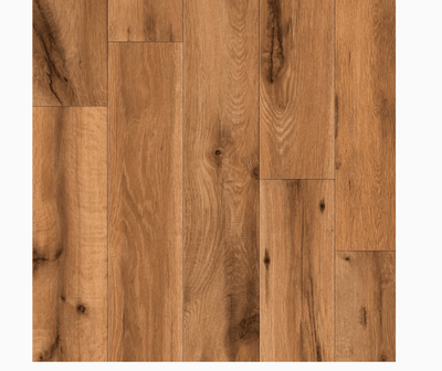 allen + roth Lodge Oak 4.96-in W x 4.23-ft L Handscraped Wood Plank Laminate Flooring - Super Arbor