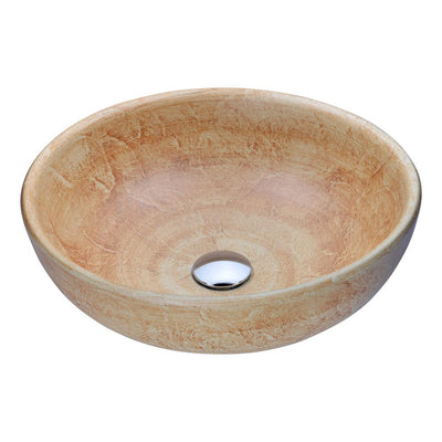 Earthen Series Vessel Sink in Creamy Beige - Super Arbor