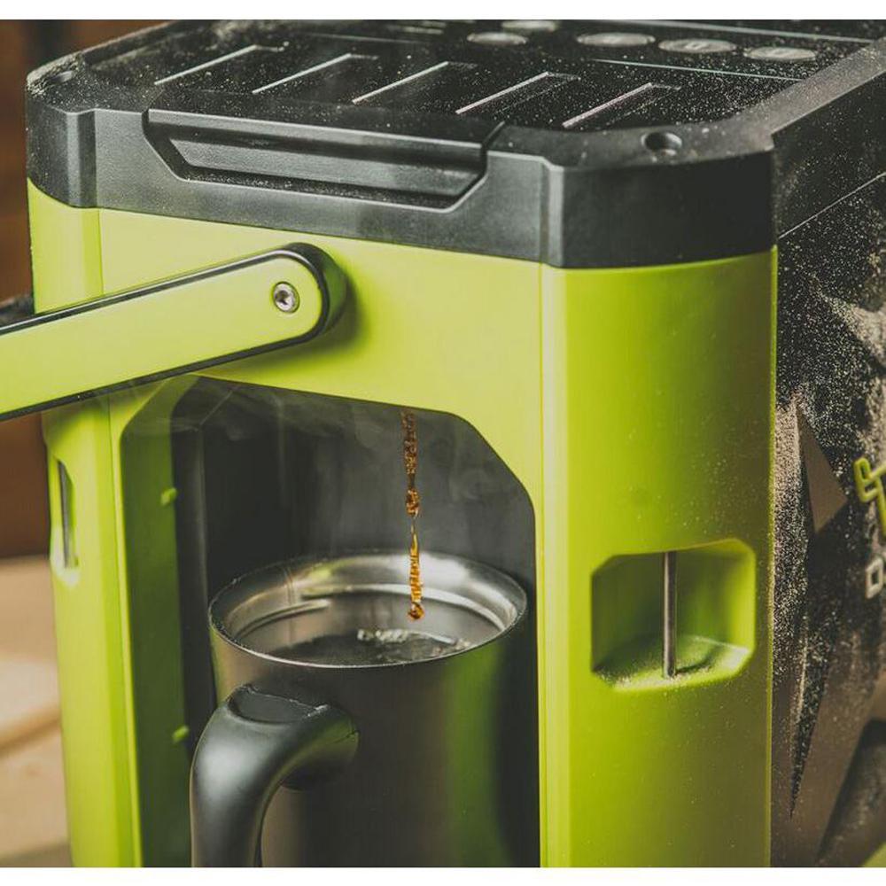 COFFEEBOXX Hi Viz Green Single Serve Coffee Maker