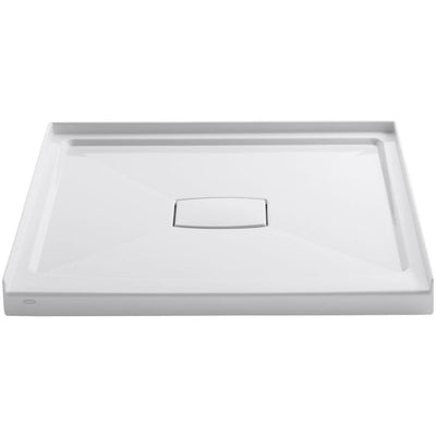 Archer 42 in. x 42 in. Single Threshold Shower Base in White - Super Arbor