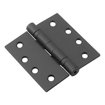 Full Mortise Inset Black Hinge (3-Pack) - Super Arbor