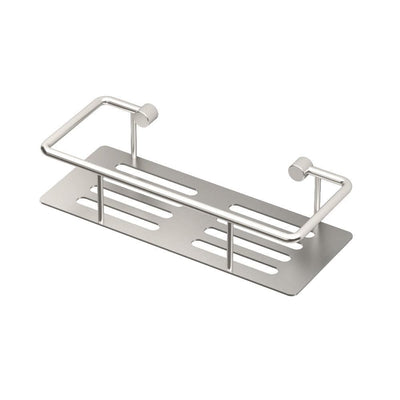 Elegant 10 in. W Shower Shelf in Satin Nickel - Super Arbor