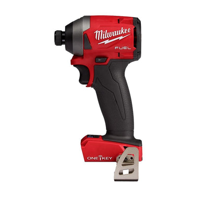 M18 FUEL ONE-KEY 18-Volt Lithium-Ion Brushless Cordless 1/4 in. Hex Impact Driver (Tool-Only) - Super Arbor