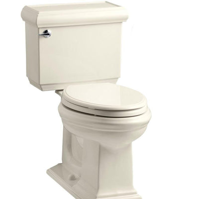 Memoirs Classic 2-piece 1.28 GPF Single Flush Elongated Toilet with AquaPiston Flush Technology in Almond - Super Arbor