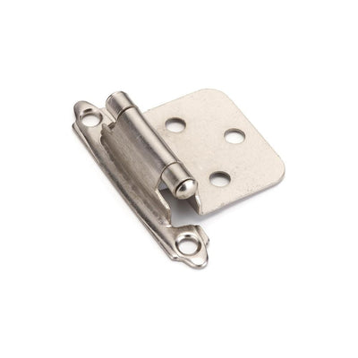 Traditional Surface 70 mm Brushed Nickel Self-Closing Hinge - Super Arbor