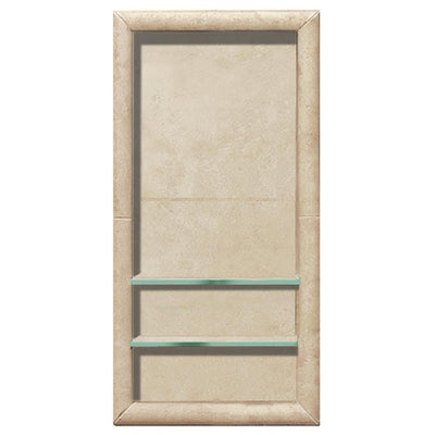 Full Tile 12 in. x 4 in. x 24 in. Shower Niche in Desert Sand - Super Arbor